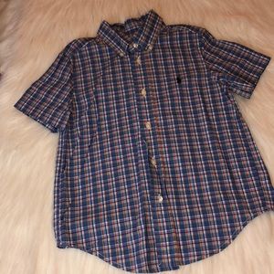 Toddler POLO by RALPH LAUREN plaid shirt